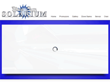 Tablet Screenshot of bluesunsolarium.com